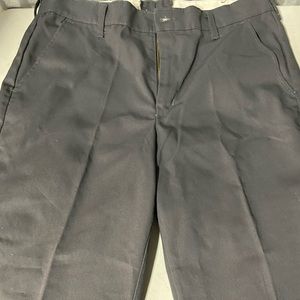 Red man work pants